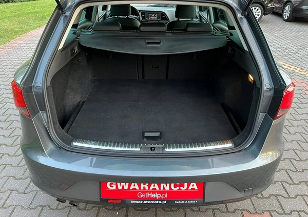 Seat Leon cena 44900 przebieg: 195320, rok produkcji 2015 z Sejny małe 596